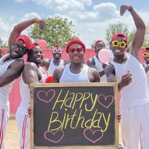 Dance greetings from africa